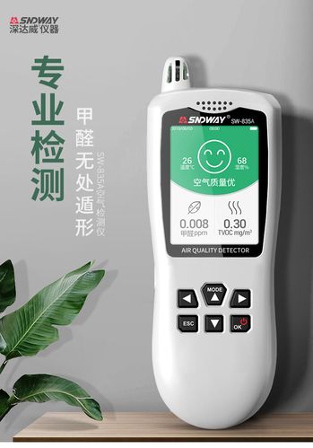 守護呼吸健康 深達威SW-835A家用甲醛檢測儀，您的室內空氣質量管家